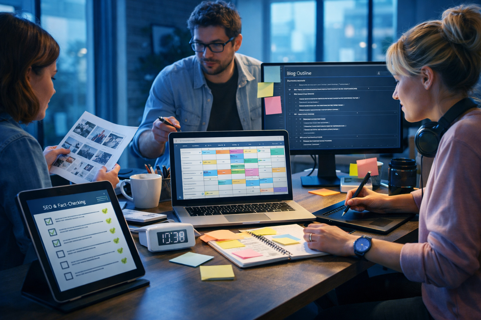 AI blog writing: publish multiple articles per day