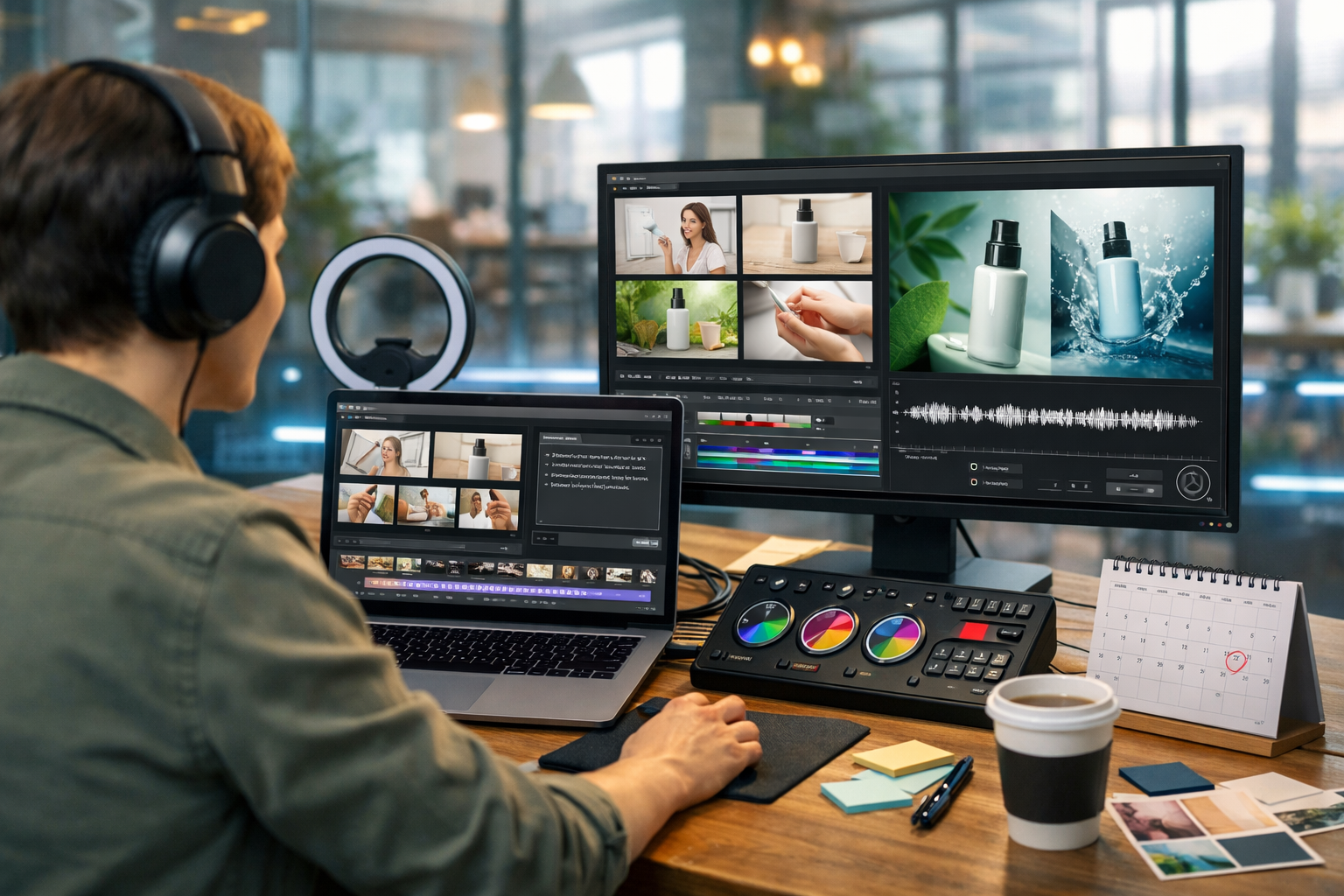 AI commercial production: create professional video ads without a crew