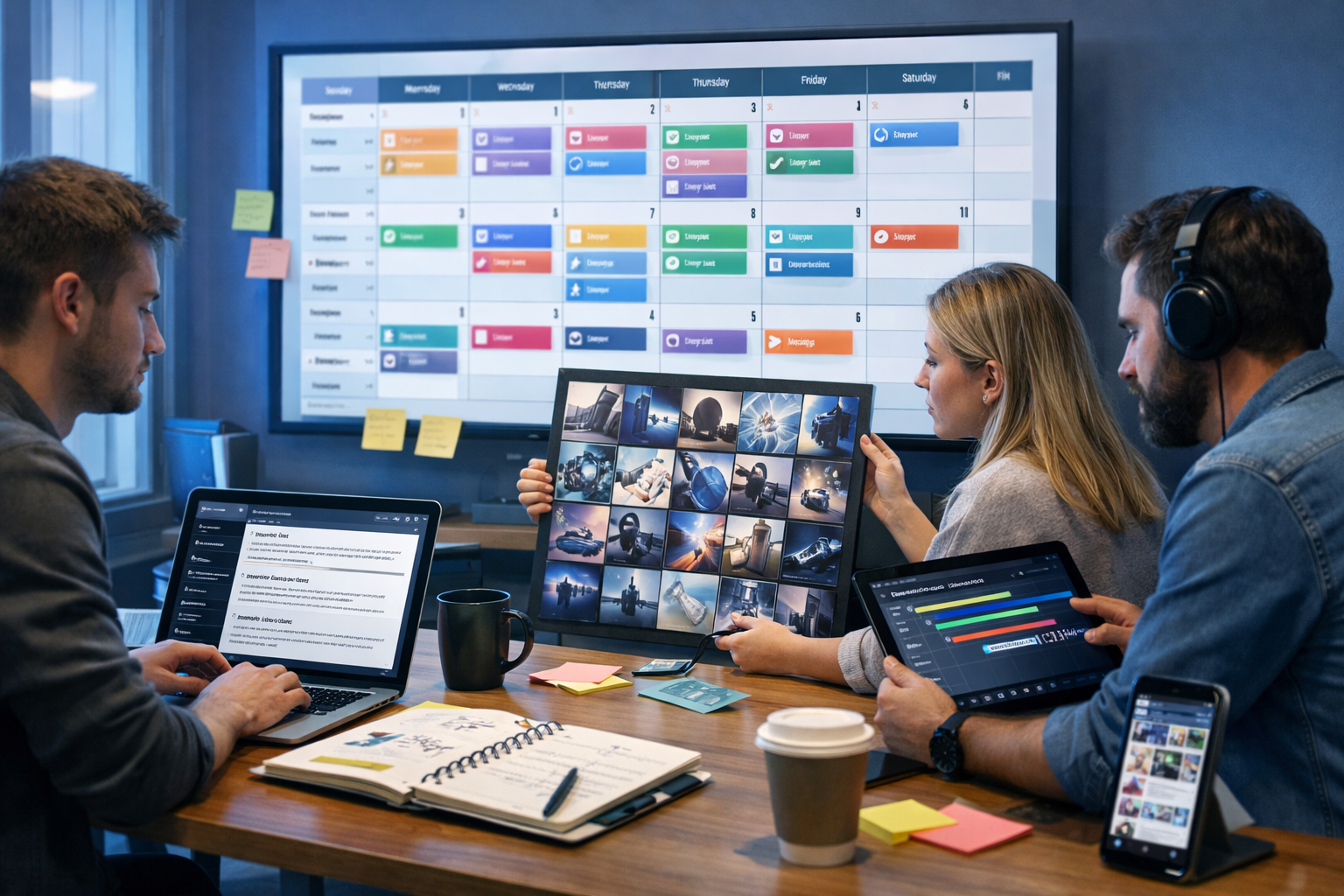 AI content calendar planning for consistent publishing