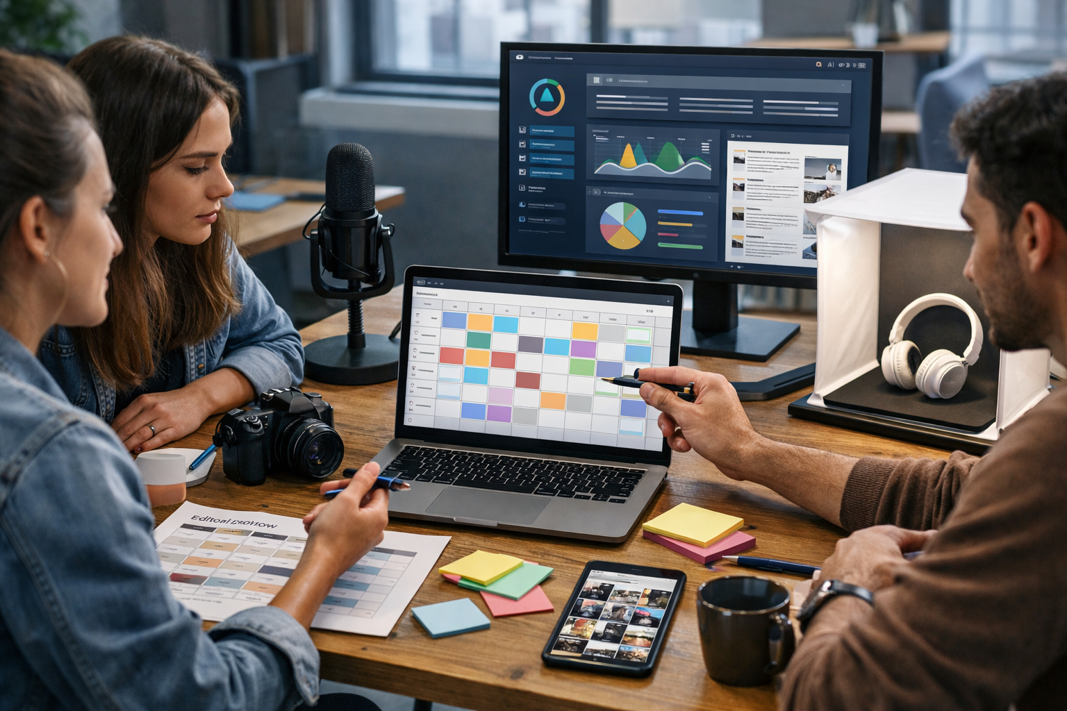 AI content calendar planning for consistent publishing