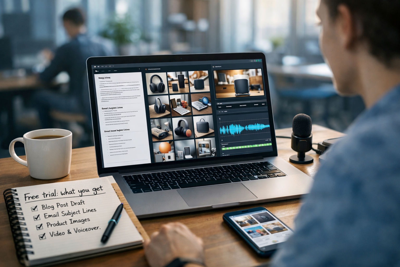 AI content creator free trial: what you get (Gen AI Last)