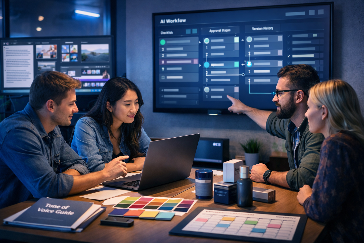 AI content governance: maintaining brand voice at scale