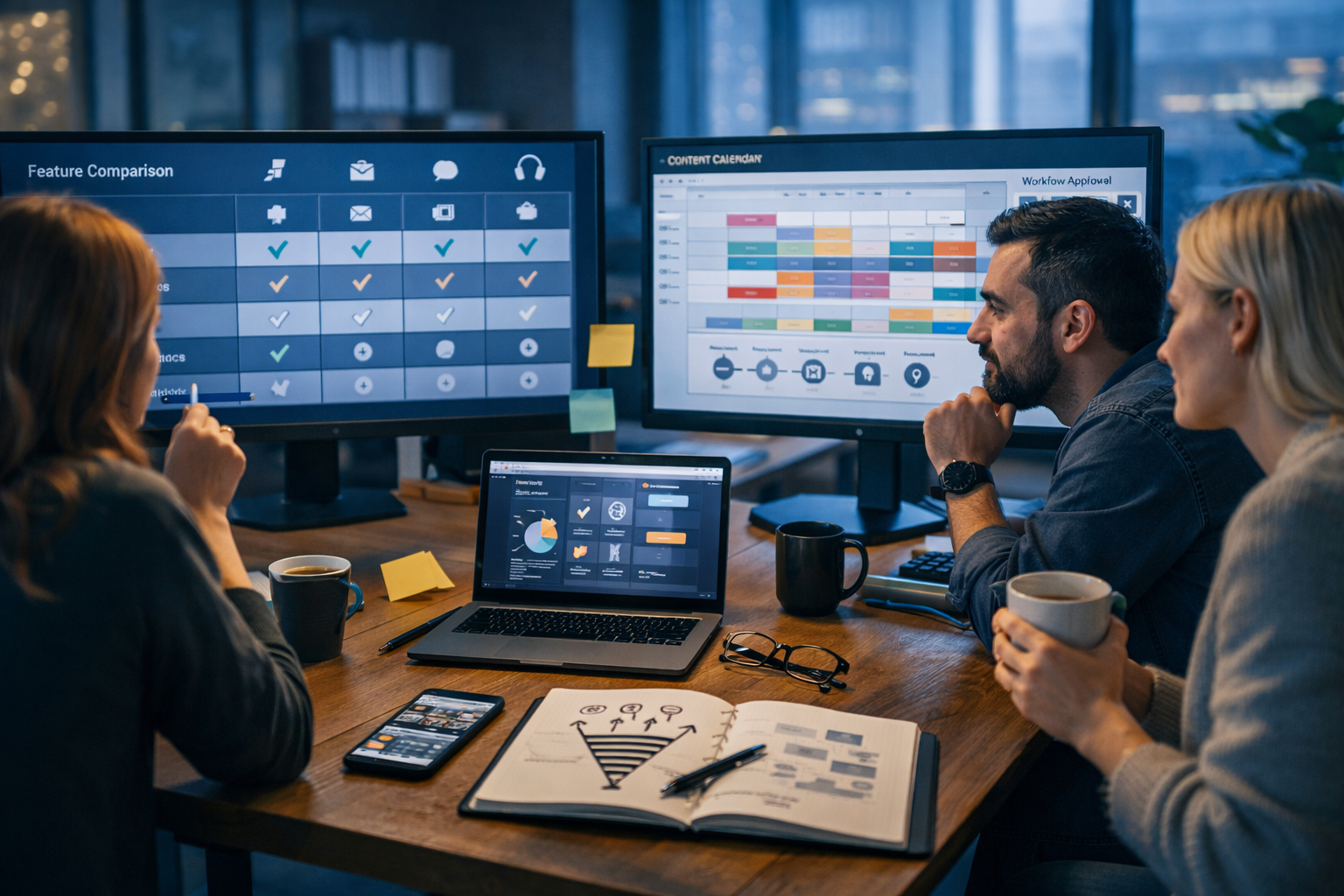 AI features comparison for content strategy platforms (2026)