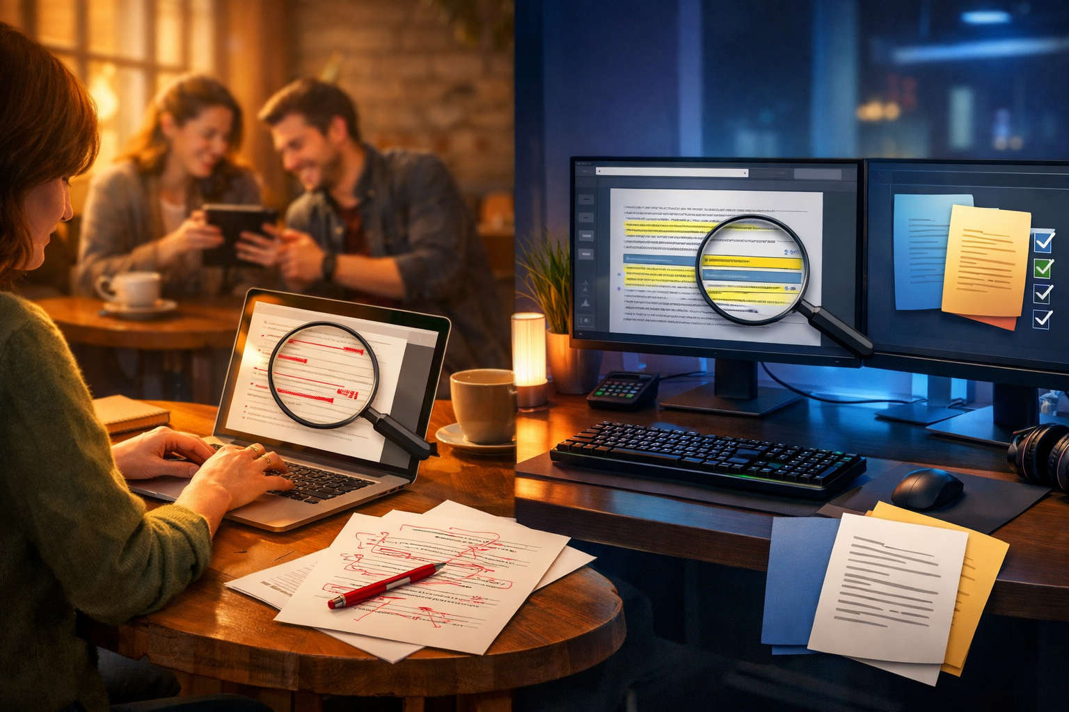 AI Generated vs Human Written Content: Can Readers Tell?