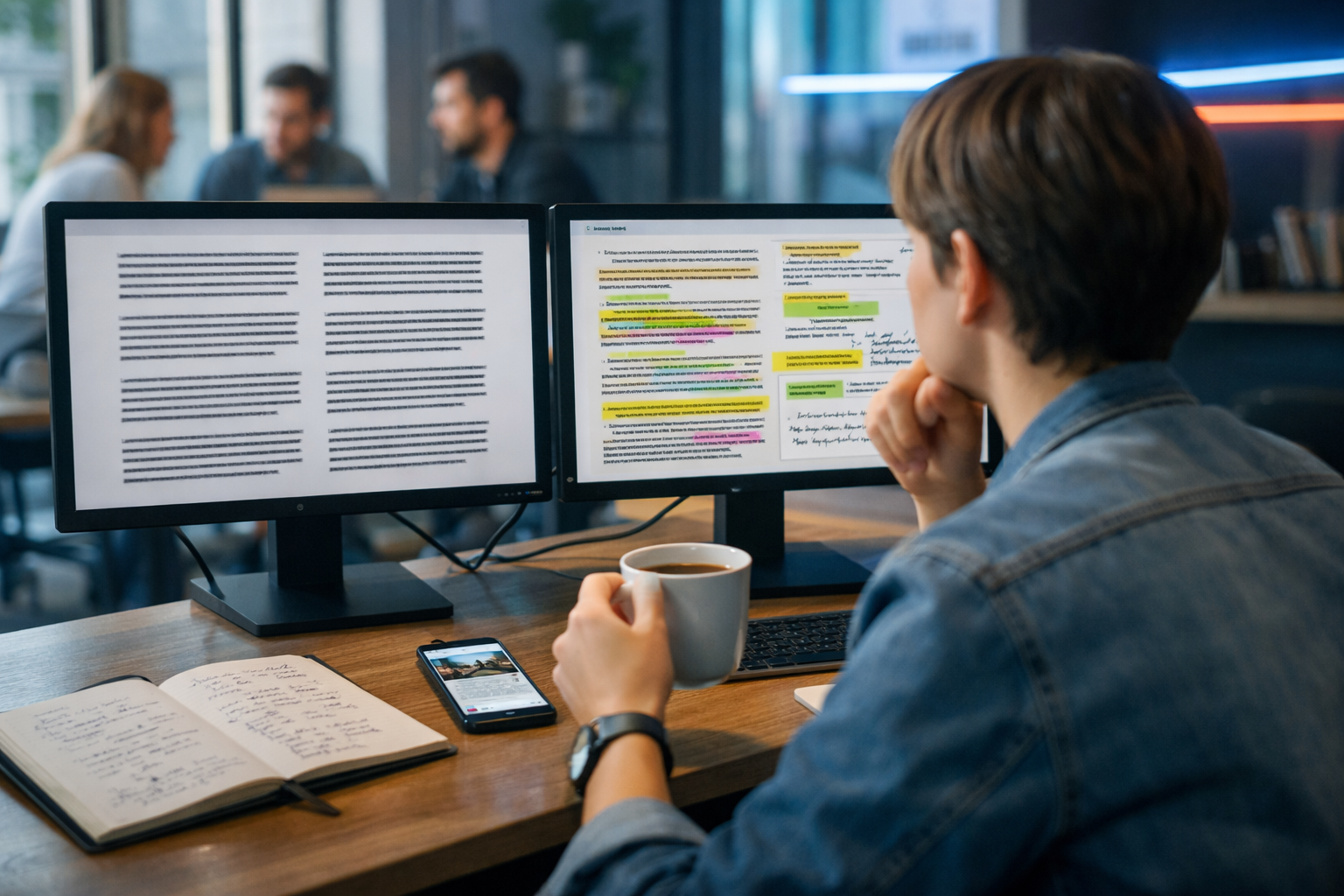 AI generated vs human written content: can readers tell?