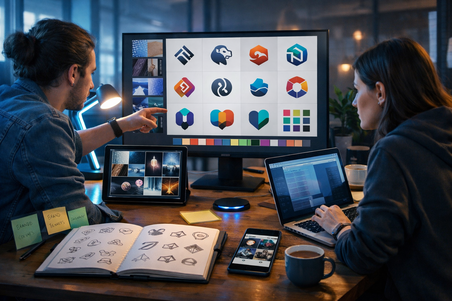 AI Logo Ideas Generator: Explore Brand Identity Concepts