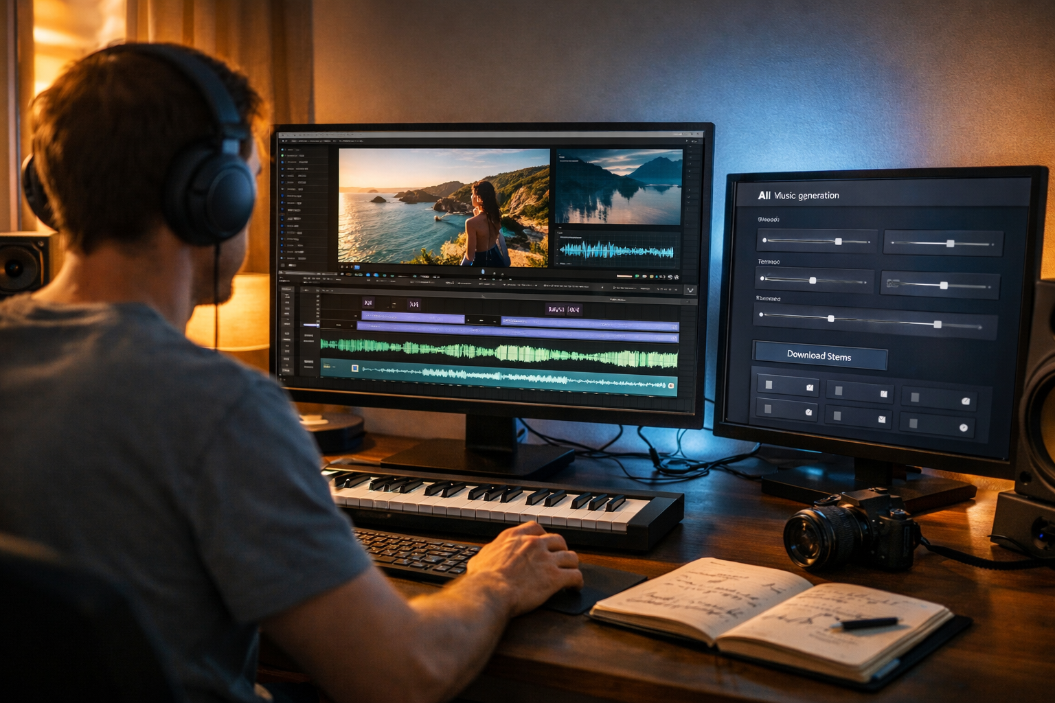 AI Music Generator: Royalty Free Tracks for Videos