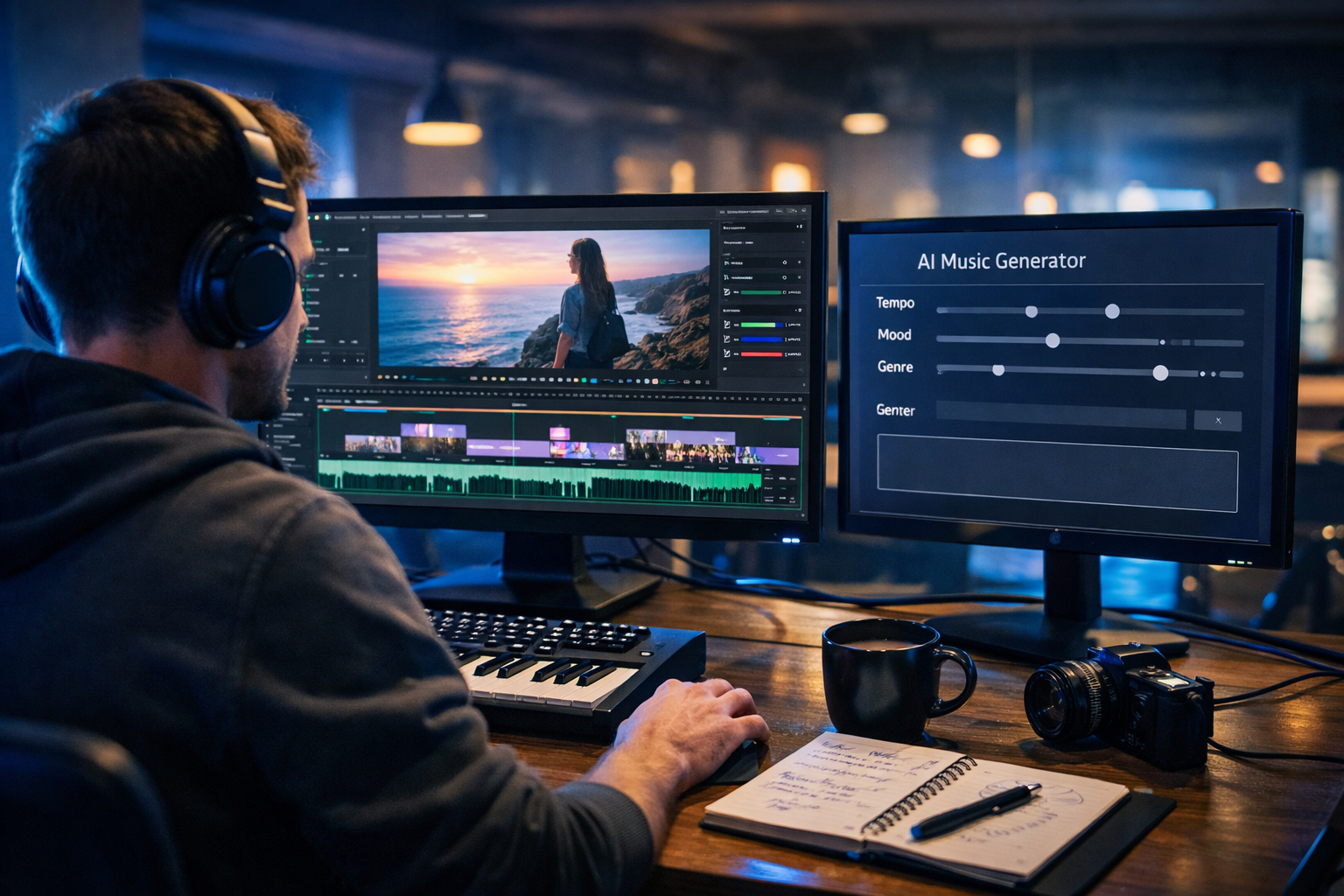 AI Music Generator: Royalty Free Tracks for Videos
