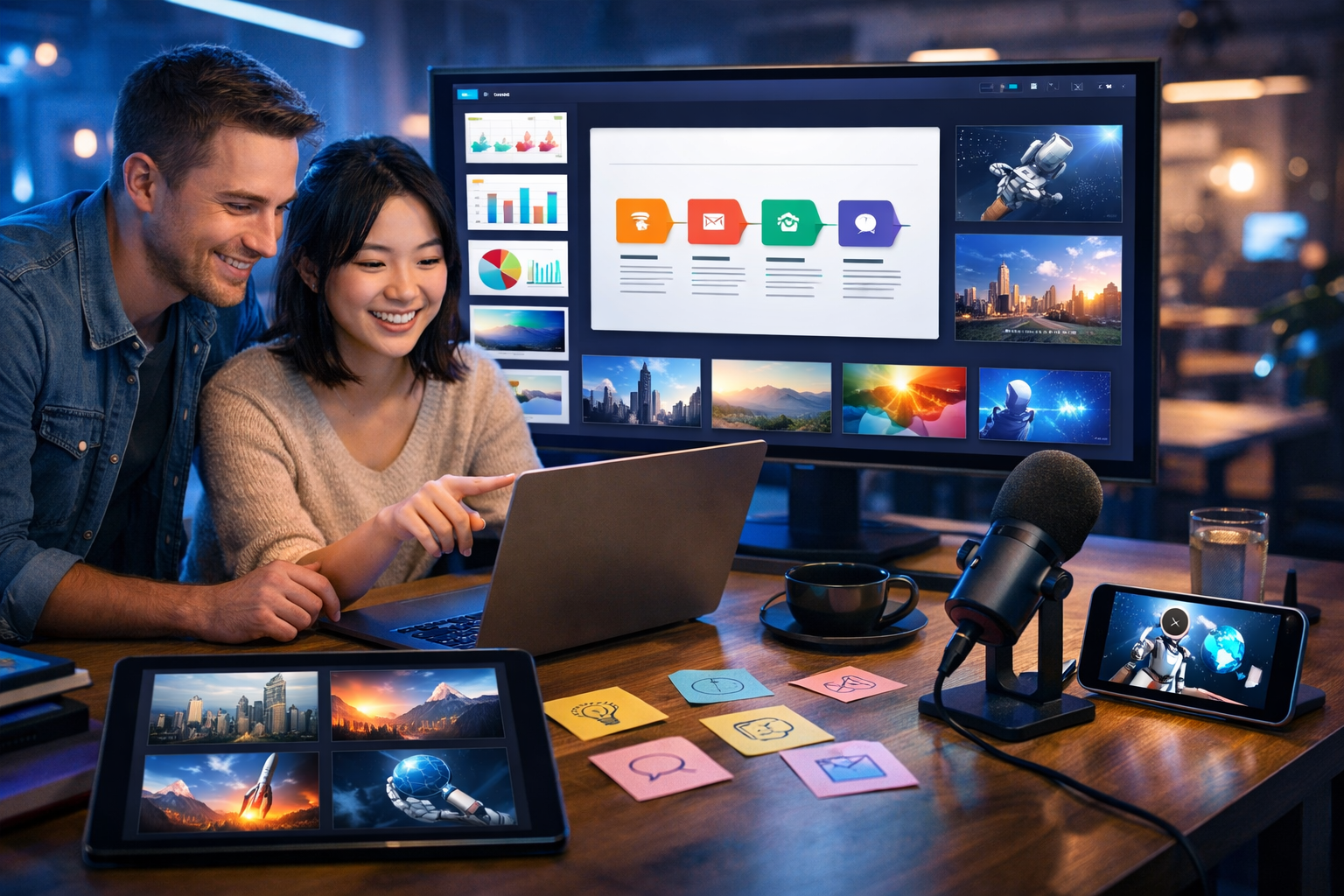 AI presentation generator from idea to slides in minutes