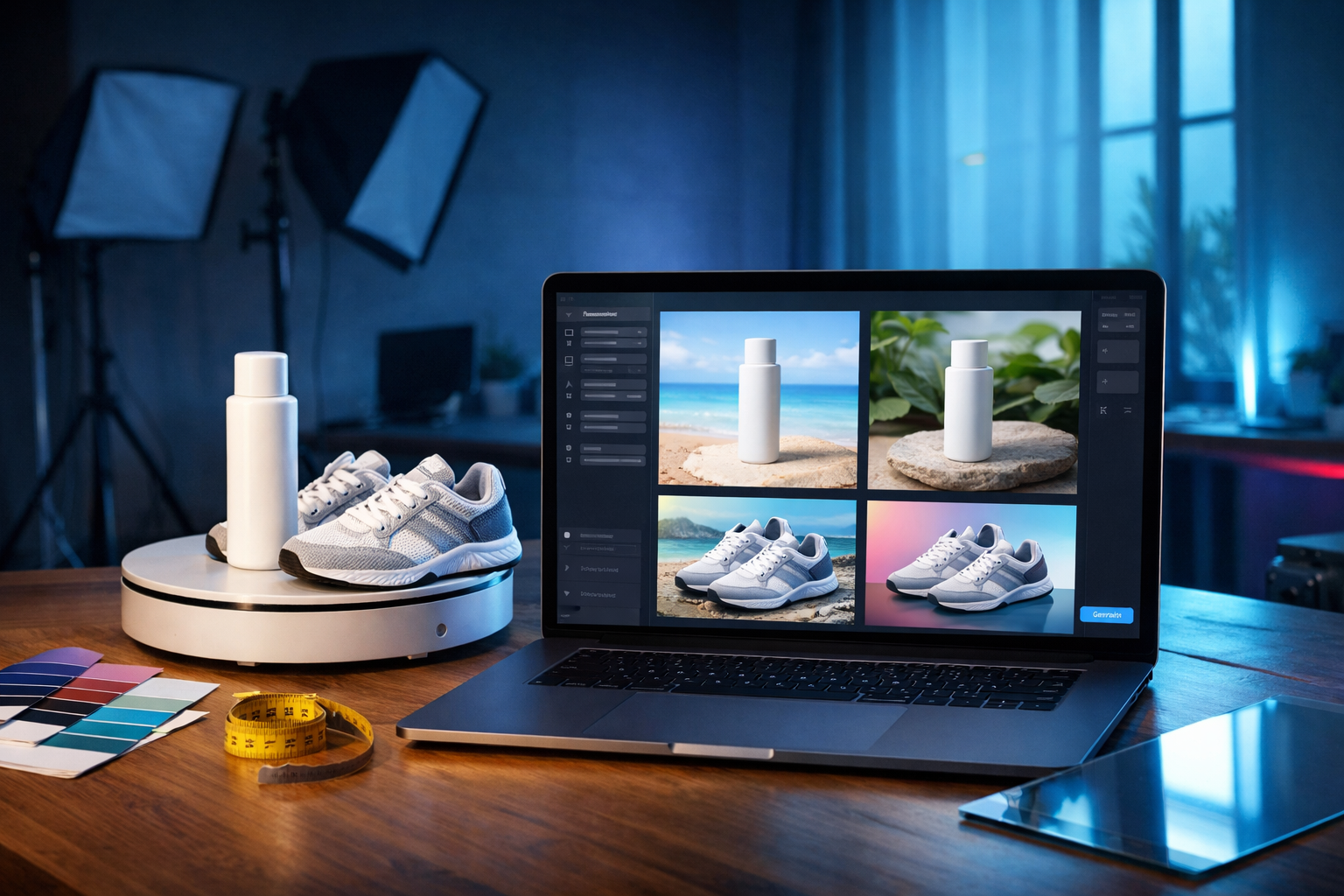AI product photography: generate studio shots without a camera