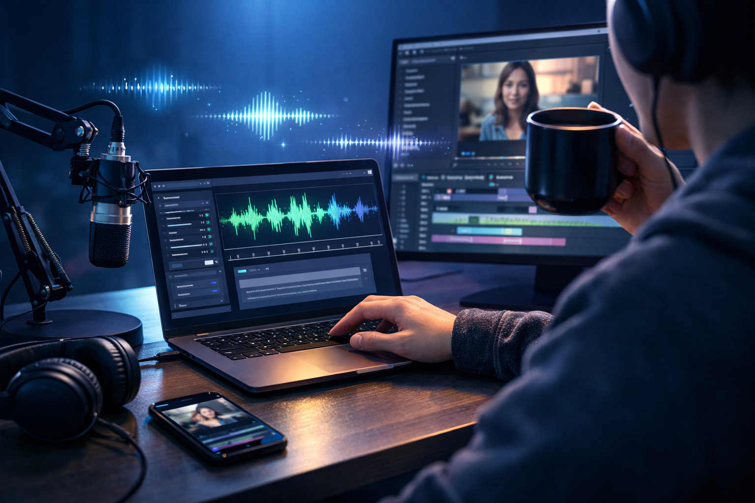 AI voice over generator: create professional audio fast