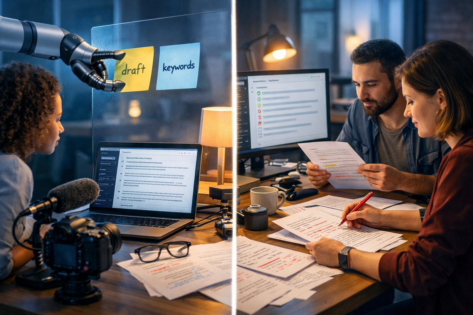AI vs human content: which should you prioritise first?