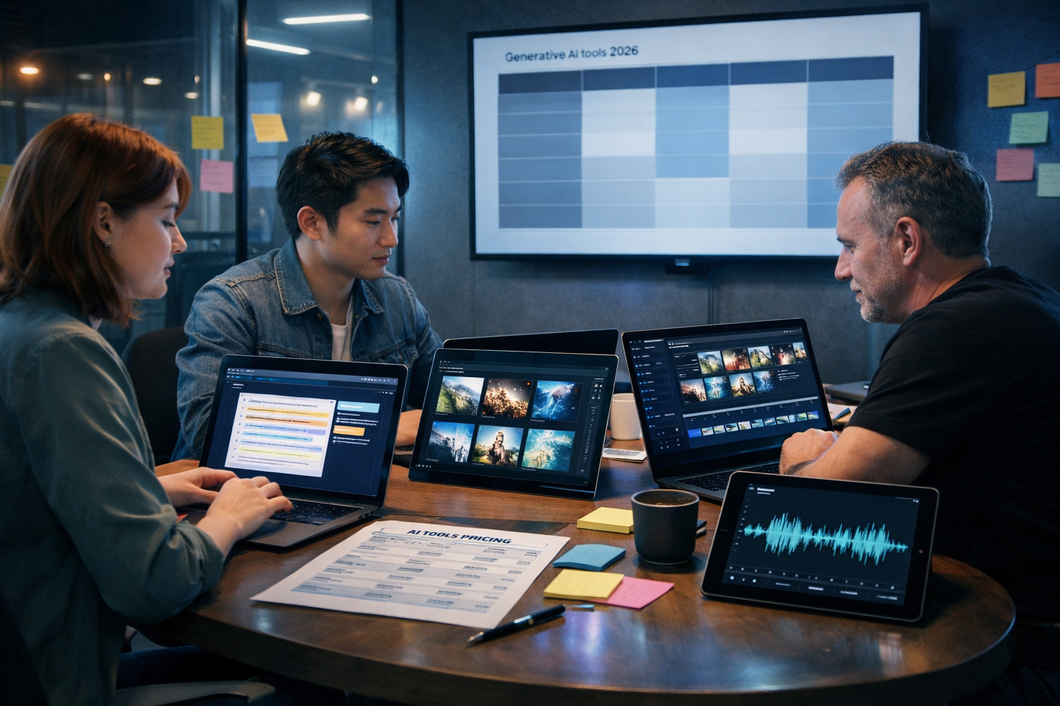 Best generative AI platforms and tools comparison 2026