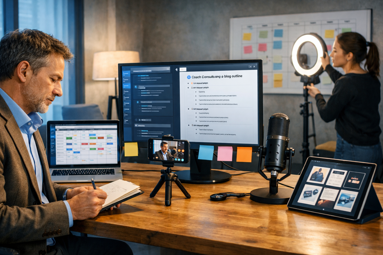 How Coaches and Consultants Use AI for Content (2026 Guide)