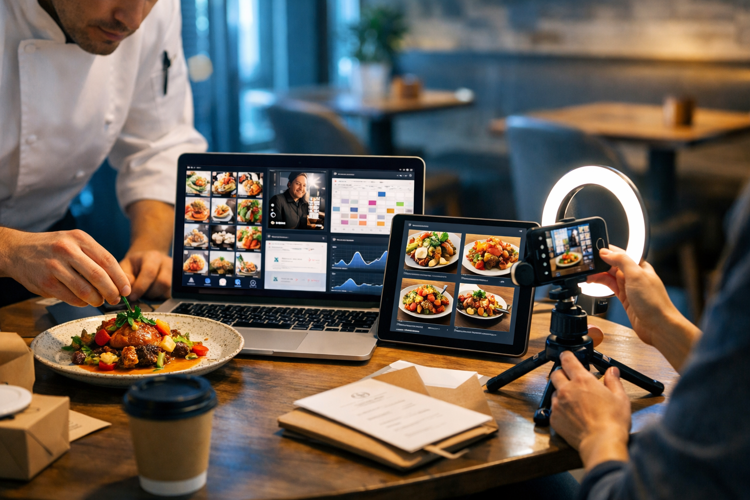How Restaurants Use AI for Social Media Marketing (Guide)