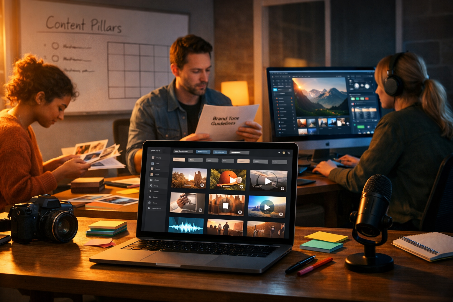 How to Build an AI Content Library for Your Brand