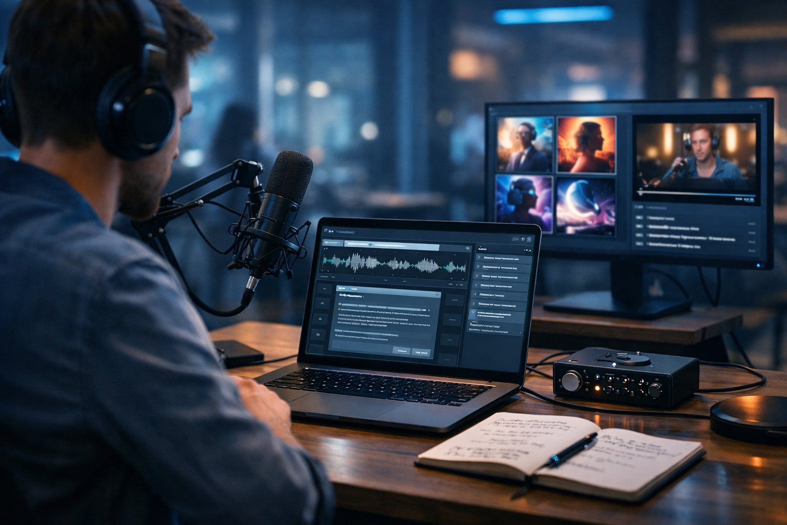 How to Create a Podcast Using AI: Complete Guide