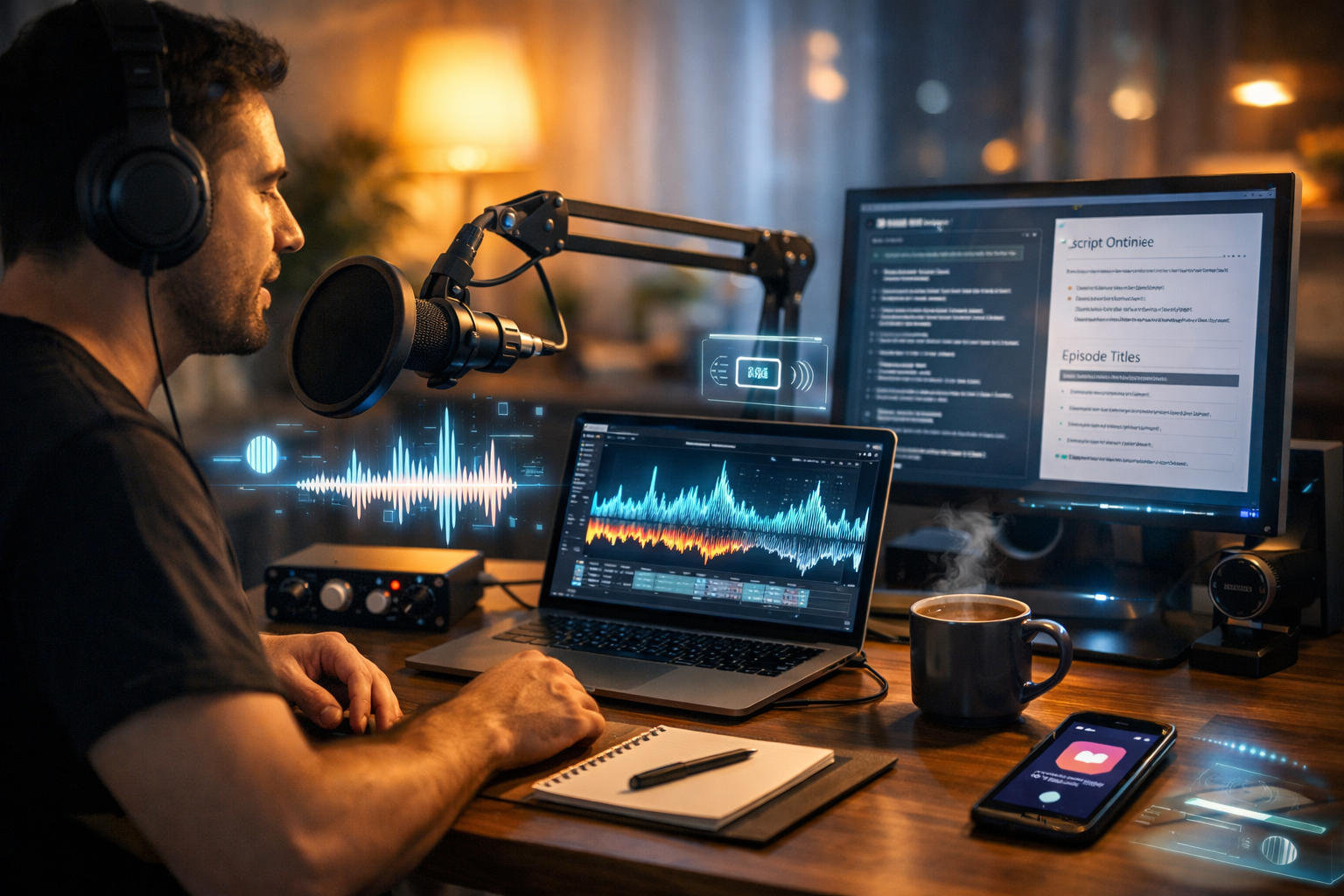 How to Create a Podcast Using AI: Complete Guide