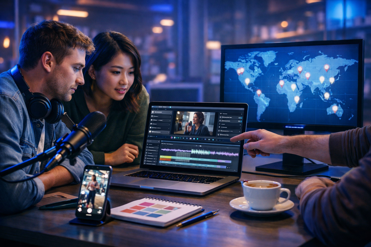 How to Localise Content With AI Voice Translation