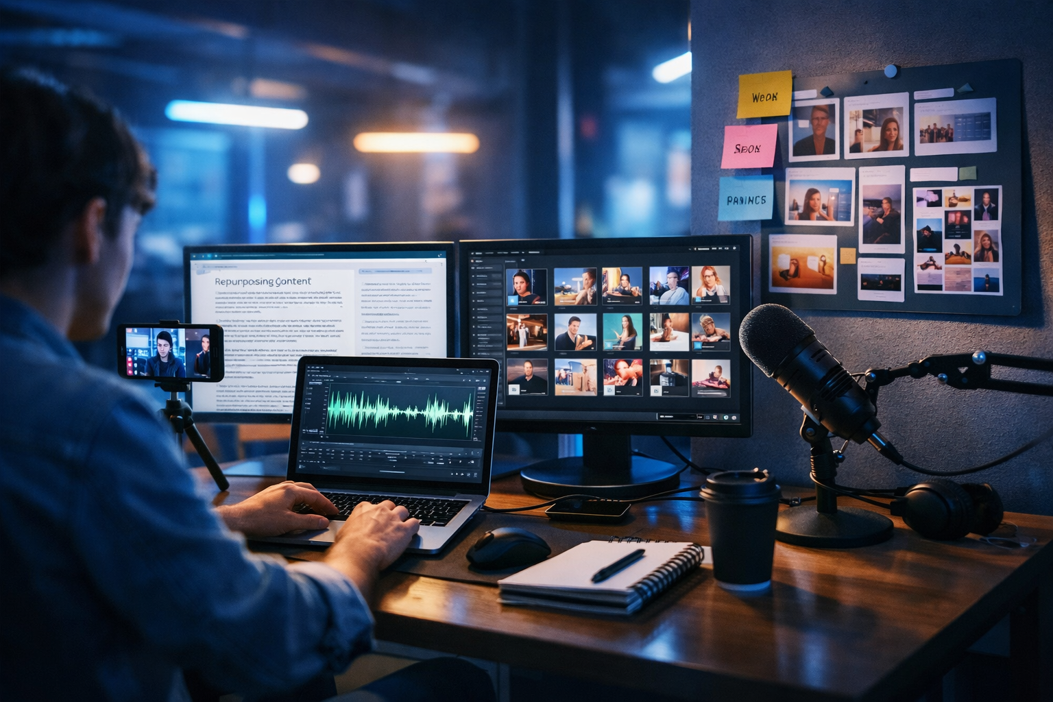 How to Repurpose Long-Form Content for Social Media with AI