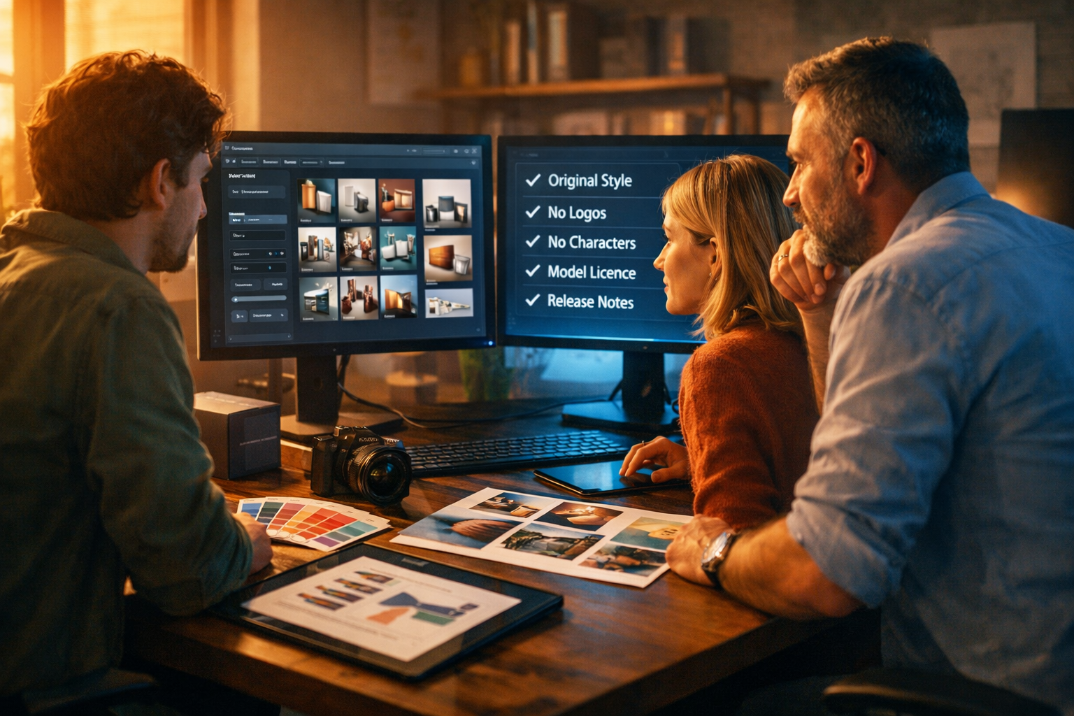 Is It How to Generate Commerically Safe AI Art?