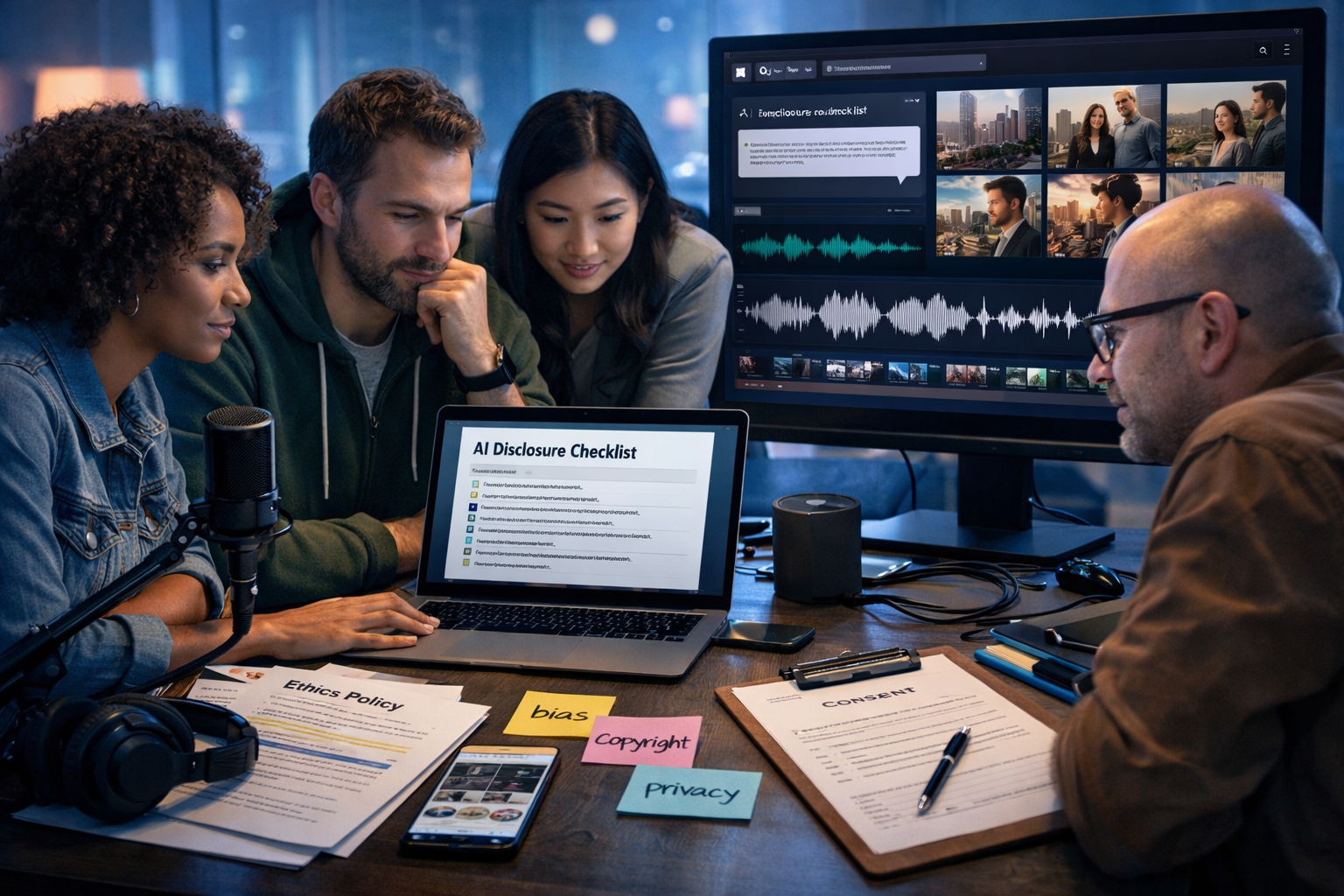 Responsible AI Content Creation Ethics and Disclosure Guide