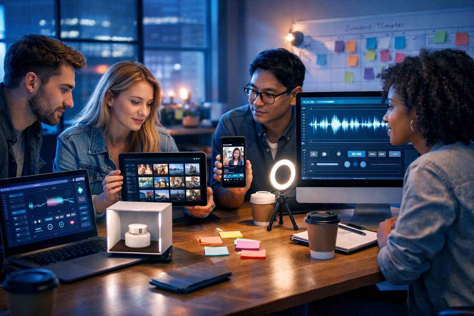 Small business AI content platforms comparison 2026