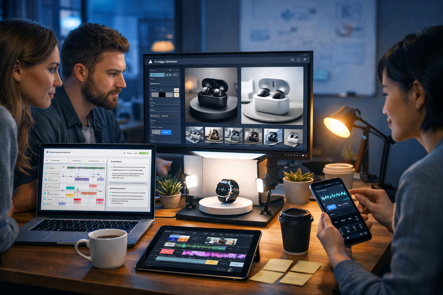 Small business AI content platforms comparison 2026